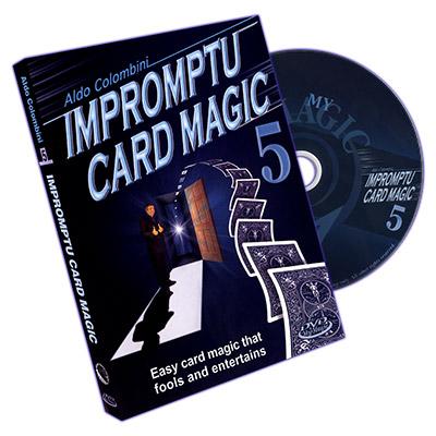 Impromptu Card Magic Volume #5 by Aldo Colombini - DVD - Merchant of Magic