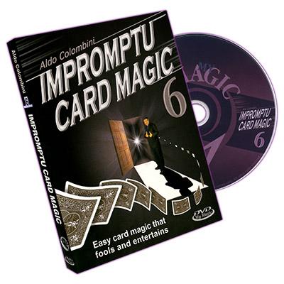 Impromptu Card Magic Volume #6 by Aldo Colombini - DVD - Merchant of Magic