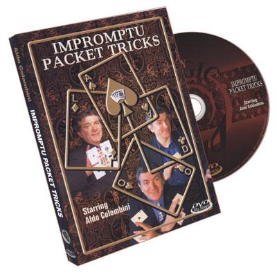 Impromptu Packet Tricks by Aldo Colombini - DVD - Merchant of Magic