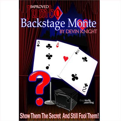 Improved Jumbo Backstage Monte by Devin Knight - Merchant of Magic