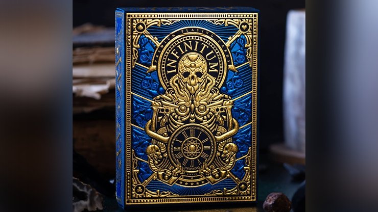 INFINITUM (Royal Blue) Playing Cards - Merchant of Magic