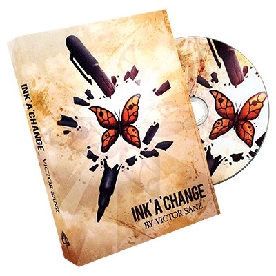 Ink A Change (DVD and Gimmick) by Victor Sanz and Balcony Productions - DVD - Merchant of Magic