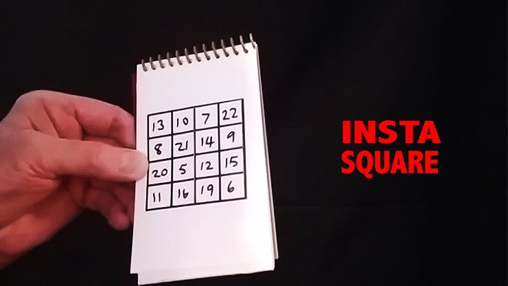 Insta Square by Martin Lewis - Merchant of Magic