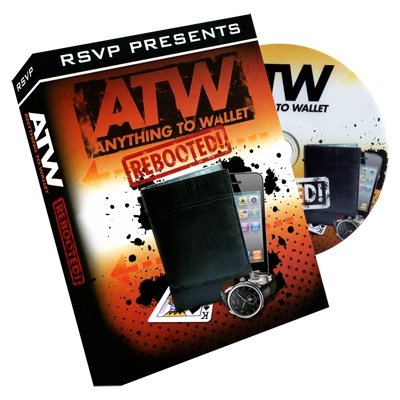 Instant ATW - Anything to Wallet - Comes with Wallet and DVD - Merchant of Magic
