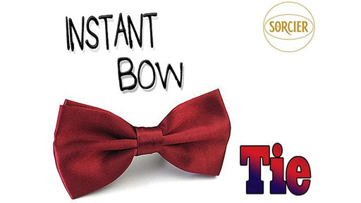 Instant Bow Tie (Red) by Sorcier Magic - Merchant of Magic