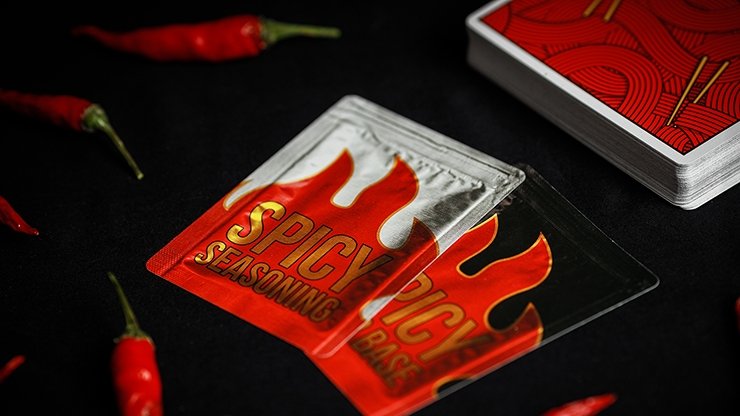 Instant Noodles (Spicy Edition) Playing Cards by BaoBao Restaurant - Merchant of Magic