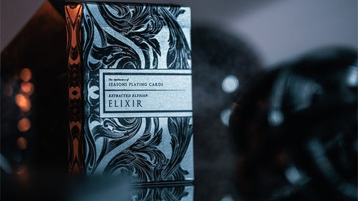 Intaglio Engraved Midnight Elixir Apothecary Playing Cards - Merchant of Magic