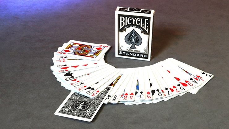 Invisible Deck Bicycle (Black) - Merchant of Magic