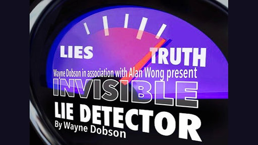 Invisible Lie Detector by Wayne Dobson & Alan Wong - Merchant of Magic