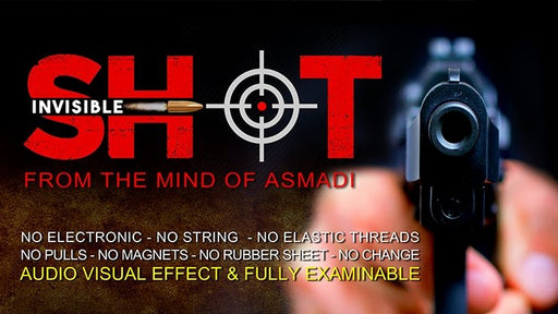 Invisible Shot by Asmadi video - INSTANT DOWNLOAD - Merchant of Magic