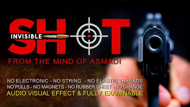Invisible Shot by Asmadi video - INSTANT DOWNLOAD - Merchant of Magic