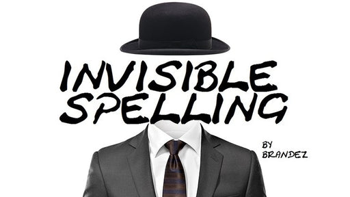 Invisible Spelling by Brandez - VIDEO DOWNLOAD - Merchant of Magic