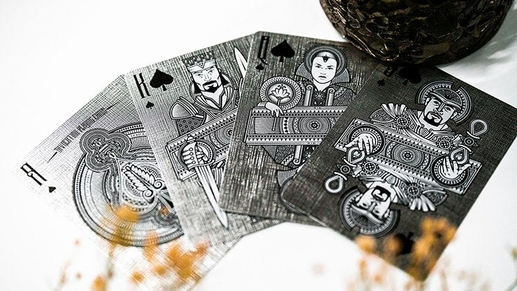 Invocation Platinum Playing Cards by Kings Wild Project - Merchant of Magic