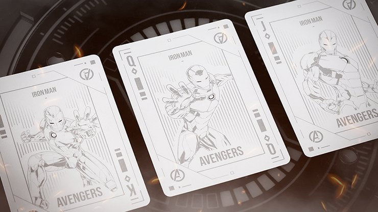 Iron Man MK1 Playing Cards by Card Mafia - Merchant of Magic