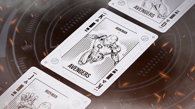 Iron Man MK1 Playing Cards by Card Mafia– Merchant of Magic