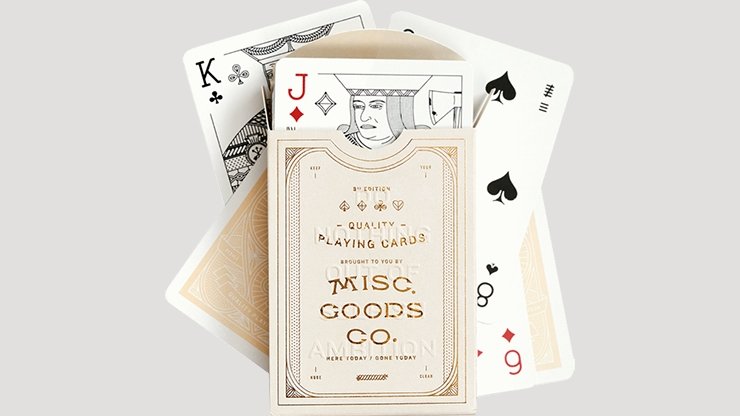 Ivory Playing Cards - Merchant of Magic