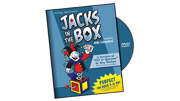 Jacks in the Box by Aldo Colombini - DVD - Merchant of Magic