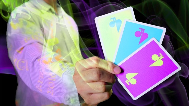 Jaspas Eggplant Playing Cards - Merchant of Magic