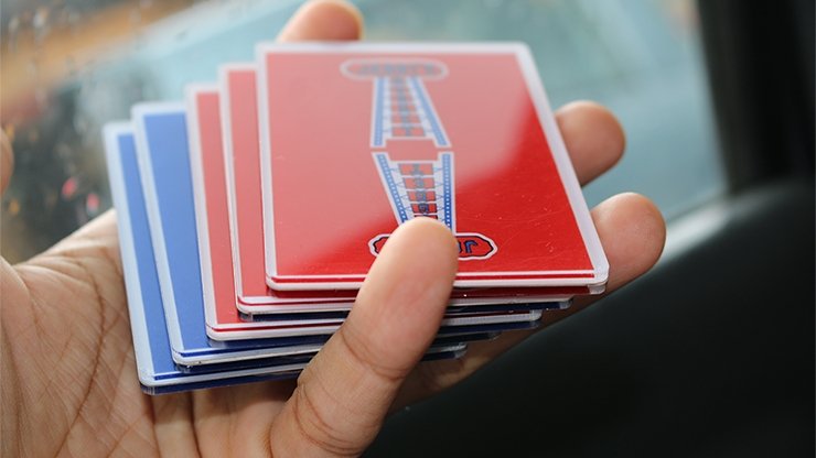 Jerry Nugget Cardistry Trainers 3 PACK (Red Double Backer) by Magic Encarta - Merchant of Magic