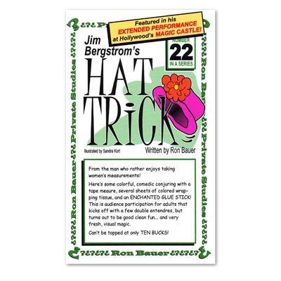 Jim Bergstrom's Hat Trick #22 by Ron Bauer - Book - Merchant of Magic