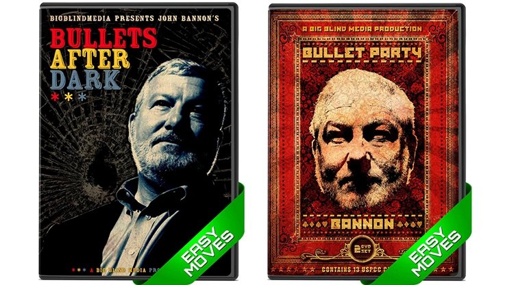 John Bannon's Bullet Trilogy (Includes Bullet After Dark, Bullet Party, Fire When Ready and Paint it Blank Project) - Trick - Merchant of Magic