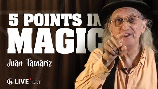 Juan Tamariz MASTER CLASS Vol. 4 - INSTANT DOWNLOAD - Merchant of Magic