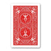 Jumbo Bicycle Card (3 1/2 of Clubs - Red Back) - Merchant of Magic