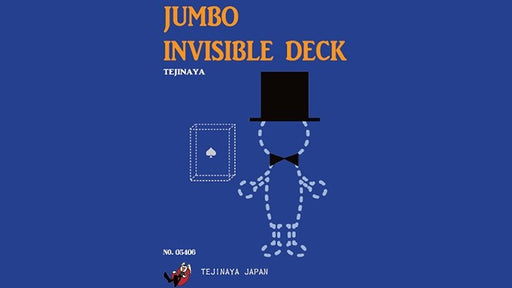 Jumbo Invisible Deck by Tejinaya - Trick - Merchant of Magic