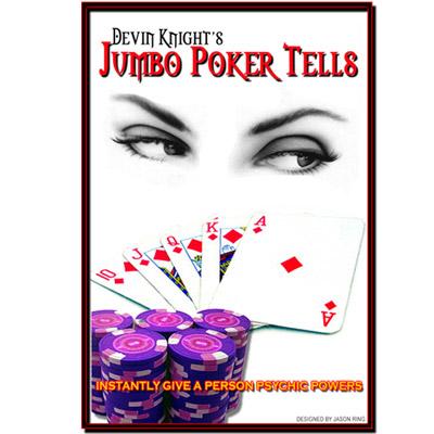 Jumbo Poker Tell by Devin Knight - Merchant of Magic
