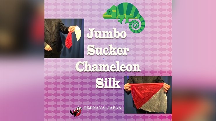 Jumbo Sucker Chameleon Silk by Tejinaya Magic - Trick - Merchant of Magic