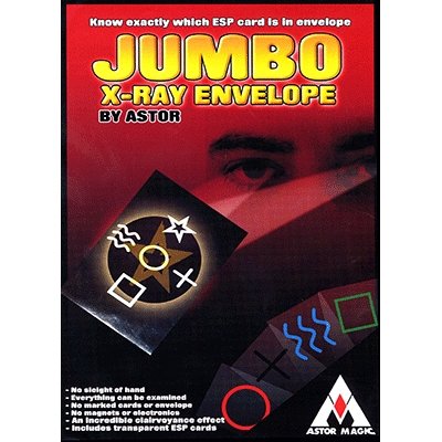 Jumbo X-Ray Envelope by Astor Magic - Merchant of Magic