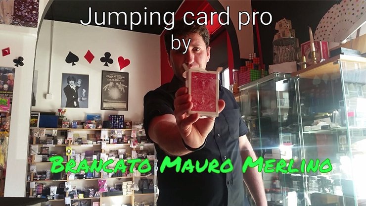 Jumping Card Pro by Brancato Mauro Merlino (magie di merlino) - VIDEO DOWNLOAD OR STREAM - Merchant of Magic