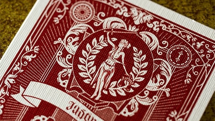 Justice (Red) Playing Cards - Merchant of Magic