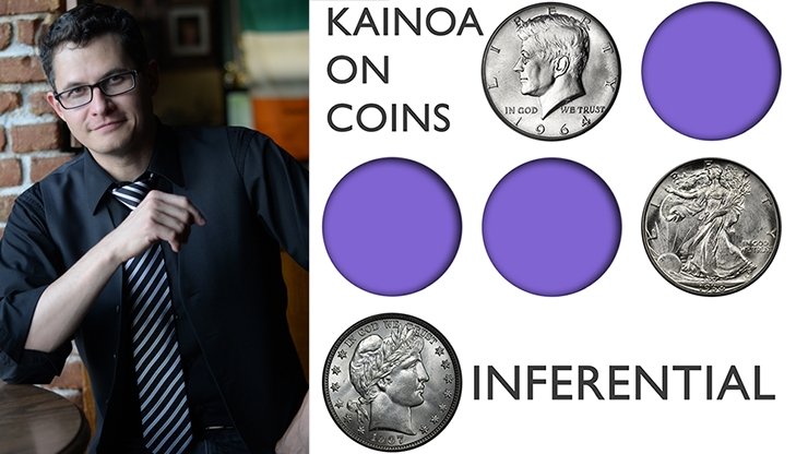 Kainoa on Coins - Inferential (DVD and Gimmicks) - DVD - Merchant of Magic