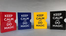 Keep Calm and Do Magic Card Guard (Black) by Bazar de Magia - Merchant of Magic
