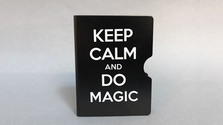 Keep Calm and Do Magic Card Guard (Black) by Bazar de Magia - Merchant of Magic