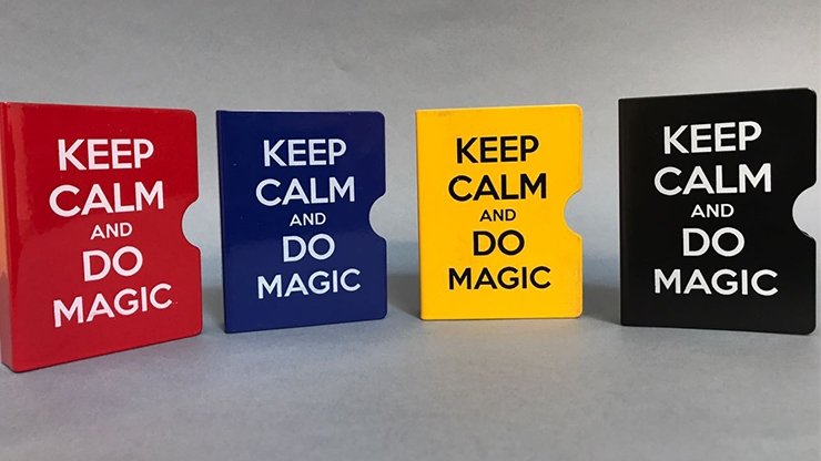 Keep Calm and Do Magic Card Guard (Yellow) by Bazar de Magia - Merchant of Magic