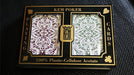 KEM Poker Plastic Playing Cards Jacquard (Purple and Green 2 deck set Jumbo Index) - Merchant of Magic
