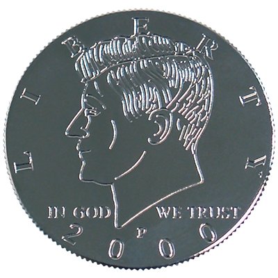 Kennedy Palming Coin (Half Dollar Sized) by You Want It We Got It - Merchant of Magic