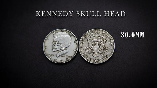 Kennedy Skull Head Coin - Merchant of Magic