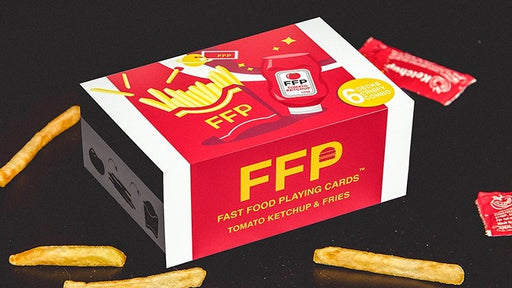 Ketchup and Fries Combo (1/2 Brick) Playing Cards by Fast Food Playing Cards - Merchant of Magic