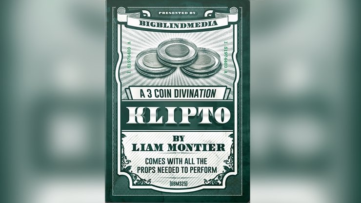 Klipto - A 3 Coin Divination (Gimmicks and Online Instructions) by Liam Montier - Merchant of Magic