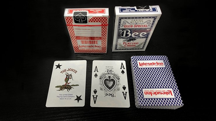 Lakeside Casino (Red) Playing Cards - Merchant of Magic