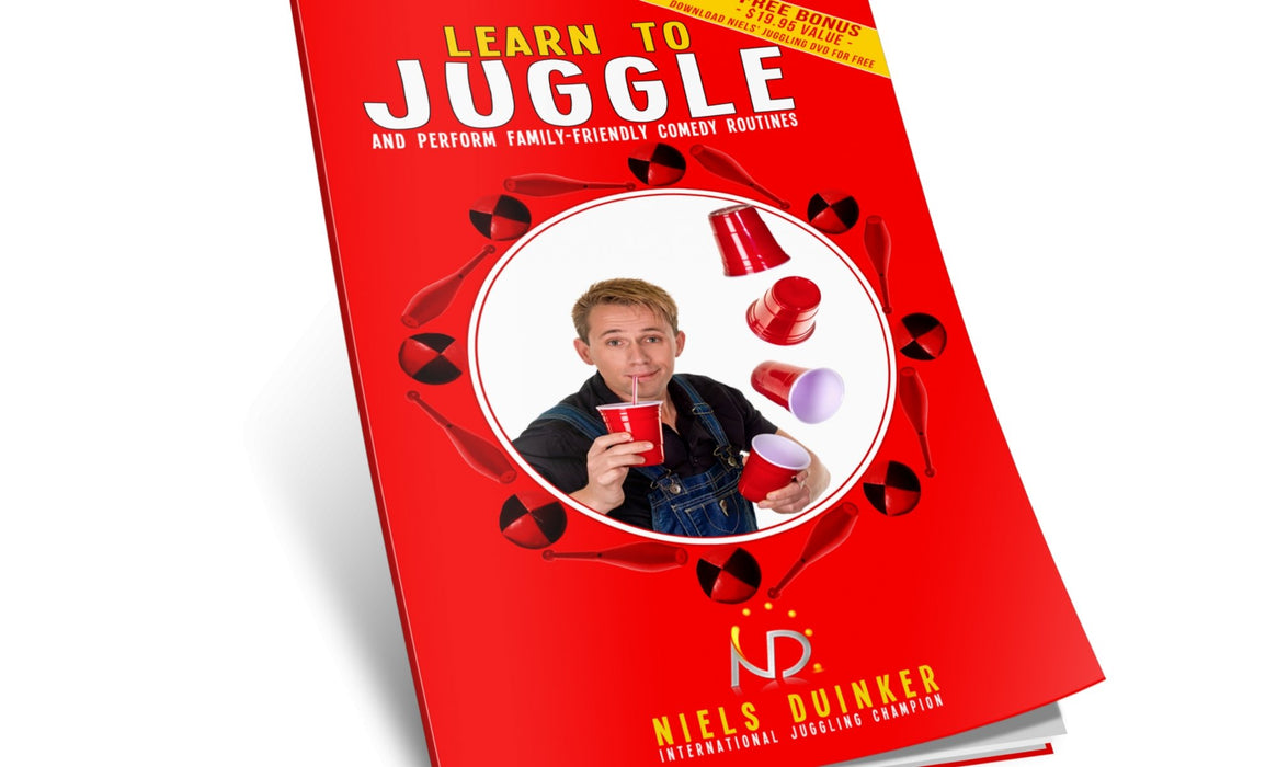 Learn To Juggle by Niels Duinker - eBook + Video INSTANT DOWNLOAD - Merchant of Magic