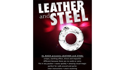 LEATHER and STEEL (Gimmick and Online Instructions) by Al Bach - Merchant of Magic