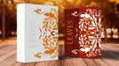 Leaves Autumn Edition Collectors (White) Playing Cards by Dutch Card House Company - Merchant of Magic