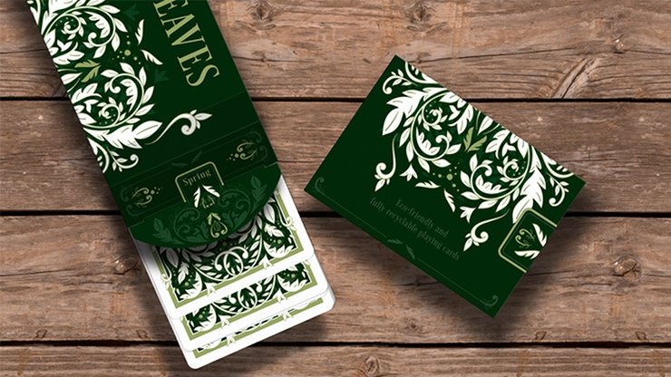 Leaves Playing Cards by Dutch Card House Company - Merchant of Magic