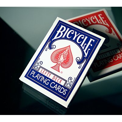 Left Handed Bicycle Playing Cards - Blue - Merchant of Magic