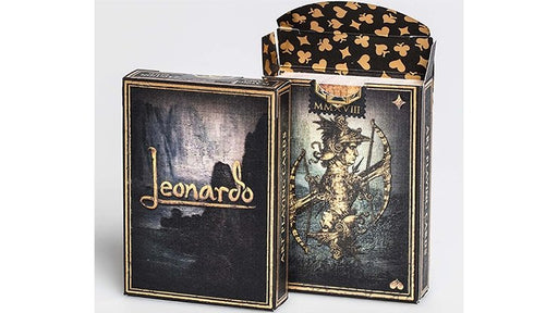 Leonardo MMXVIII Gold Edition by Art Playing Cards - Merchant of Magic