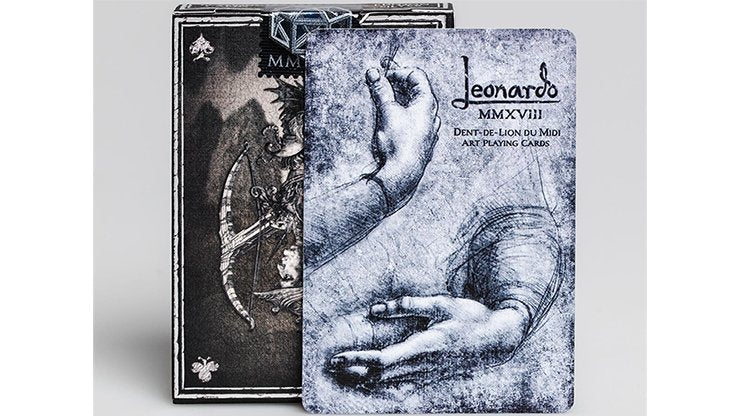 Leonardo MMXVIII Silver Edition by Art Playing Cards - Merchant of Magic